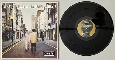 Lot 206 - OASIS - (WHAT'S THE STORY) MORNING GLORY? (UK ORIGINAL - CRE LP 189)