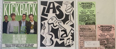 Lot 370 - THE PAUL HEMMINGS COLLECTION - THE LA'S / LIGHTNING SEEDS AND MORE - THE LA'S - FLYER COLLECTION.