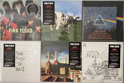 Lot 214 - PINK FLOYD/ KING CRIMSON - MODERN/ REISSUE LP PACK (INC BOXSET)