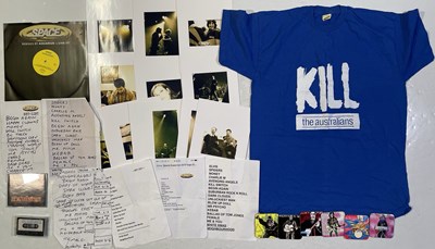 Lot 378 - THE PAUL HEMMINGS COLLECTION - THE LA'S / LIGHTNING SEEDS AND MORE - ORIGINAL SPACE MEMORABILIA INC DEMO CASSETTE.