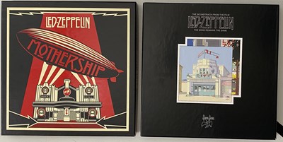Lot 219 - LED ZEPPELIN - DELUXE CD BOX SET COLLECTION (INC NEW & SEALED)