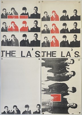 Lot 384 - THE PAUL HEMMINGS COLLECTION - THE LA'S / LIGHTNING SEEDS AND MORE THE LA'S PROMOTIONAL POSTERS.