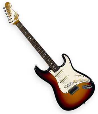 Lot 391 - THE PAUL HEMMINGS COLLECTION - THE LA'S / LIGHTNING SEEDS AND MORE - PAUL'S STAGE USED LIGHTNING SEEDS TOKAI GUITAR.