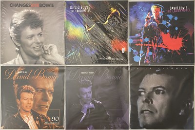 Lot 286 - DAVID BOWIE - PRIVATE RELEASES - LP PACK