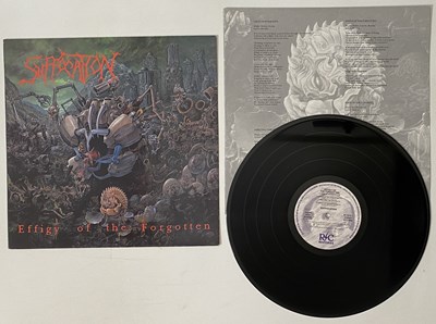 Lot 291 - SUFFOCATION - EFFIGY OF THE FORGOTTEN LP (EU ORIGINAL - DEATH METAL - RC 9275-1)