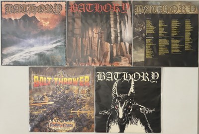 Lot 292 - BATHORY/ BOLT THROWER - METAL LP PACK