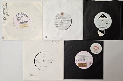 Lot 295 - PUNK/ ALT/ INDUSTRIAL - 7" TEST PRESSINGS PACK