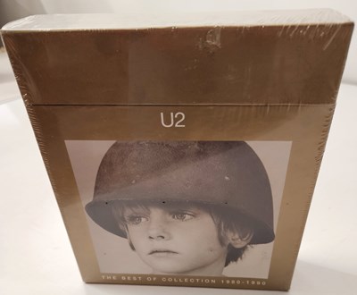 Lot 297 - U2 - THE BEST OF COLLECTION 1980-1990 7"/ CD PROMO BOX SET (NEW & SEALED - BXU 211)