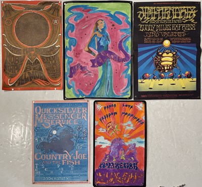 Lot 209 - US PSYCHEDELIA - BILL GRAHAM CONCERT POSTERS.