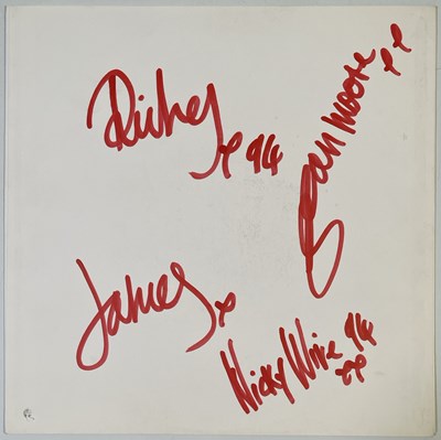Lot 299 - MANIC STREET PREACHERS - FULLY SIGNED 10" SLEEVE.