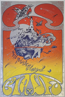Lot 16 - PINK FLOYD - CIA UFO 1967 HAPSHASH AND THE COLOURED COAT POSTER.