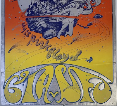 Lot 16 - PINK FLOYD - CIA UFO 1967 HAPSHASH AND THE COLOURED COAT POSTER.