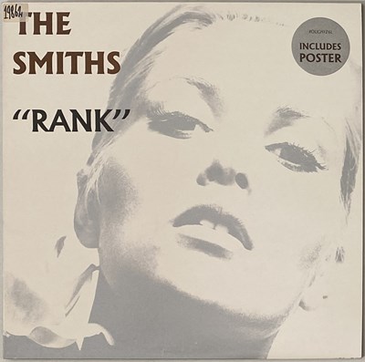 Lot 63 - THE SMITHS - RANK LP (UK ORIGINAL W/ POSTER & PRESS RELEASE - ROUGH 126)