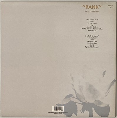 Lot 63 - THE SMITHS - RANK LP (UK ORIGINAL W/ POSTER & PRESS RELEASE - ROUGH 126)