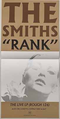 Lot 63 - THE SMITHS - RANK LP (UK ORIGINAL W/ POSTER & PRESS RELEASE - ROUGH 126)
