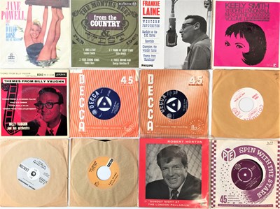 Lot 1162 - 50s - COUNTRY/ R&R/ POP/ JAZZ/ ROCKABILLY 7" COLLECTION