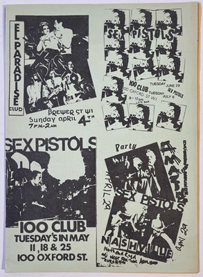 Lot 422 - THE SEX PISTOLS - ORIGINAL 1977 PRESS KIT.