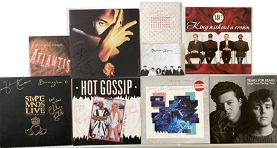 Lot 233 - ROCK AND POP SIGNED RECORDS.