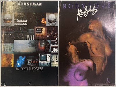 Lot 365 - KLAUS SCHULZE / EDGAR FROESE PROMOTIONAL POSTERS.