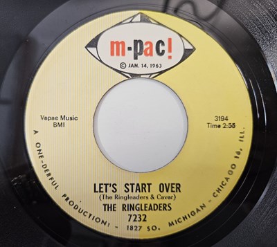 Lot 264 - THE RINGLEADERS - BABY WHAT HAS HAPPENED TO OUR LOVE 7" (US ORIGINAL - M-PAC - 7232)