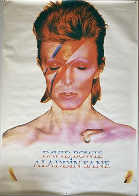 Lot 378 - DAVID BOWIE ALADDIN SANE POSTER.