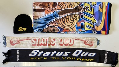 Lot 155 - STATUS QUO MEMORABILIA.