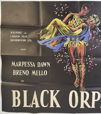 Lot 59 - BLACK ORPHEUS (1959) - ORIGINAL UK QUAD POSTER.