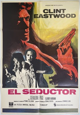 Lot 60 - CLINT EASTWOOD - THE BEGUILED (1971) ORIGINAL SPANISH ONE-SHEET POSTER.