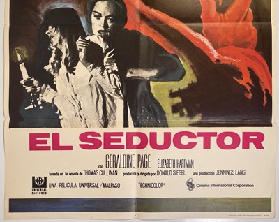 Lot 60 - CLINT EASTWOOD - THE BEGUILED (1971) ORIGINAL SPANISH ONE-SHEET POSTER.