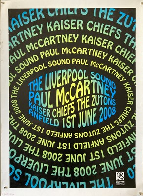 Lot 383 - PAUL MCCARTNEY ANFIELD POSTER.