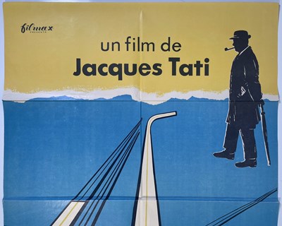 Lot 72 - JACQUES TATI - TRAFIC (1971) - SPANISH ONE-SHEET POSTER.