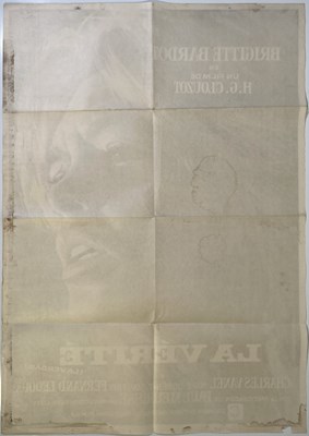 Lot 73 - BRIGITTE BARDOT - THE TRUTH (1960) - SPANISH ONE-SHEET POSTER.