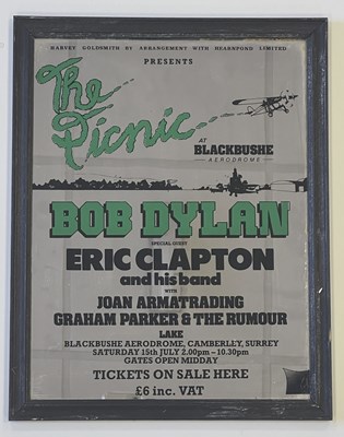 Lot 161 - BOB DYLAN BLACKBUSHE ORIGINAL PROMOTIONAL MIRROR.