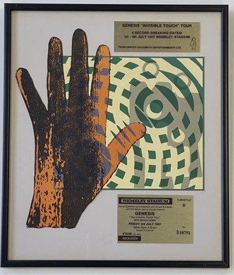 Lot 164 - GENESIS 1987 TOUR AWARD.