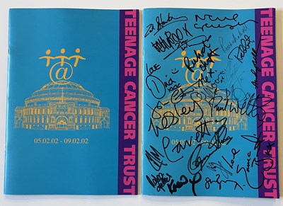 Lot 237 - TEENAGE CANCER TRUST MULTI SIGNED PROGRAMME - PAUL WELLER / NOEL GALLAGHER / LIAM GALLAGHER.