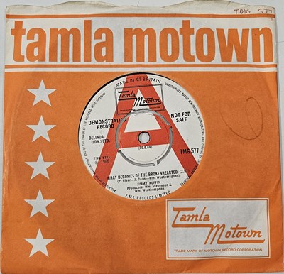 Lot 62 - JIMMY RUFFIN - WHAT BECOMES OF THE BROKENHEARTED 7" (DEMO - TMG 577)