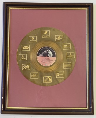 Lot 91 - MEMORABILIA FROM A LONG SERVING EMPLOYEE AT EMI, HAYES INC PRESENTATION DISCS.