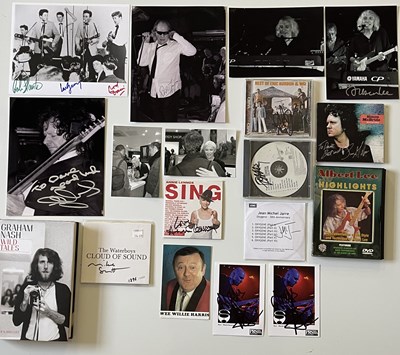 Lot 242 - ASSORTED SIGNED ITEMS - WATERBOYS / ERIC BURDON.