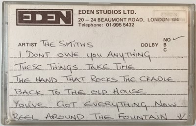 Lot 58 - THE SMITHS - EDEN STUDIOS DEMO CASSETTE (PRE FIRST ALBUM)