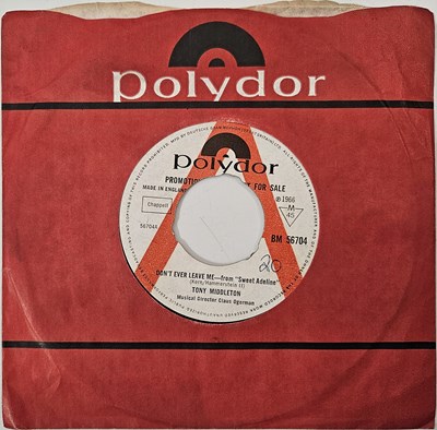 Lot 125 - TONY MIDDLETON - TO THE ENDS OF THE EARTH 7" (PROMO - POLYDOR BM 56704)