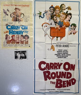 Lot 75 - CARRY ON - FILM POSTER COLLECTION.
