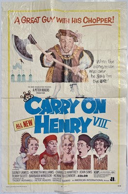 Lot 75 - CARRY ON - FILM POSTER COLLECTION.
