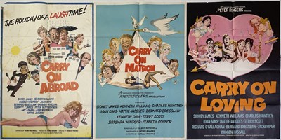 Lot 76 - CARRY ON - FILM POSTER COLLECTION.