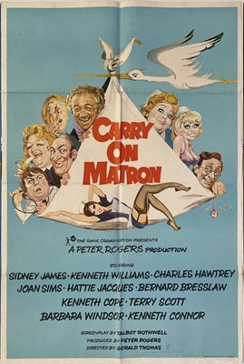 Lot 76 - CARRY ON - FILM POSTER COLLECTION.