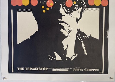 Lot 77 - THE TERMINATOR (1984) - ORIGINAL POLISH FILM POSTER.