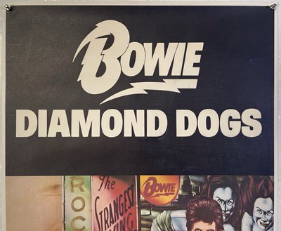 Lot 29 - DAVID BOWIE - RARE 1974 DIAMOND DOGS TOUR/ALBUM TEASER POSTER.