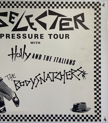 Lot 36 - THE SELECTER - ORIGINAL 1980 PRESSURE TOUR POSTER.