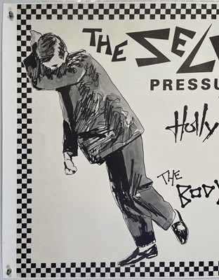 Lot 36 - THE SELECTER - ORIGINAL 1980 PRESSURE TOUR POSTER.