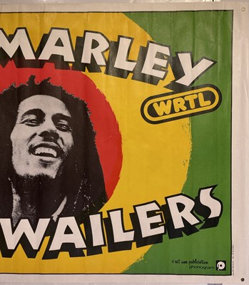 Lot 39 - BOB MARLEY FRENCH 1980 CONCERT POSTER.