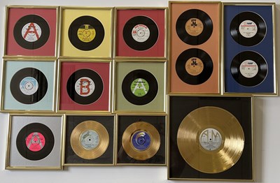Lot 276 - FRAMED DEMO / PROMO DISCS.